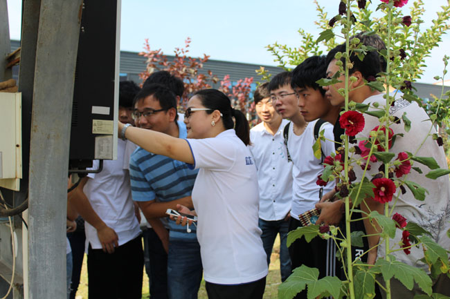 湖北理工学院学生来我司睁开实习实训活动
